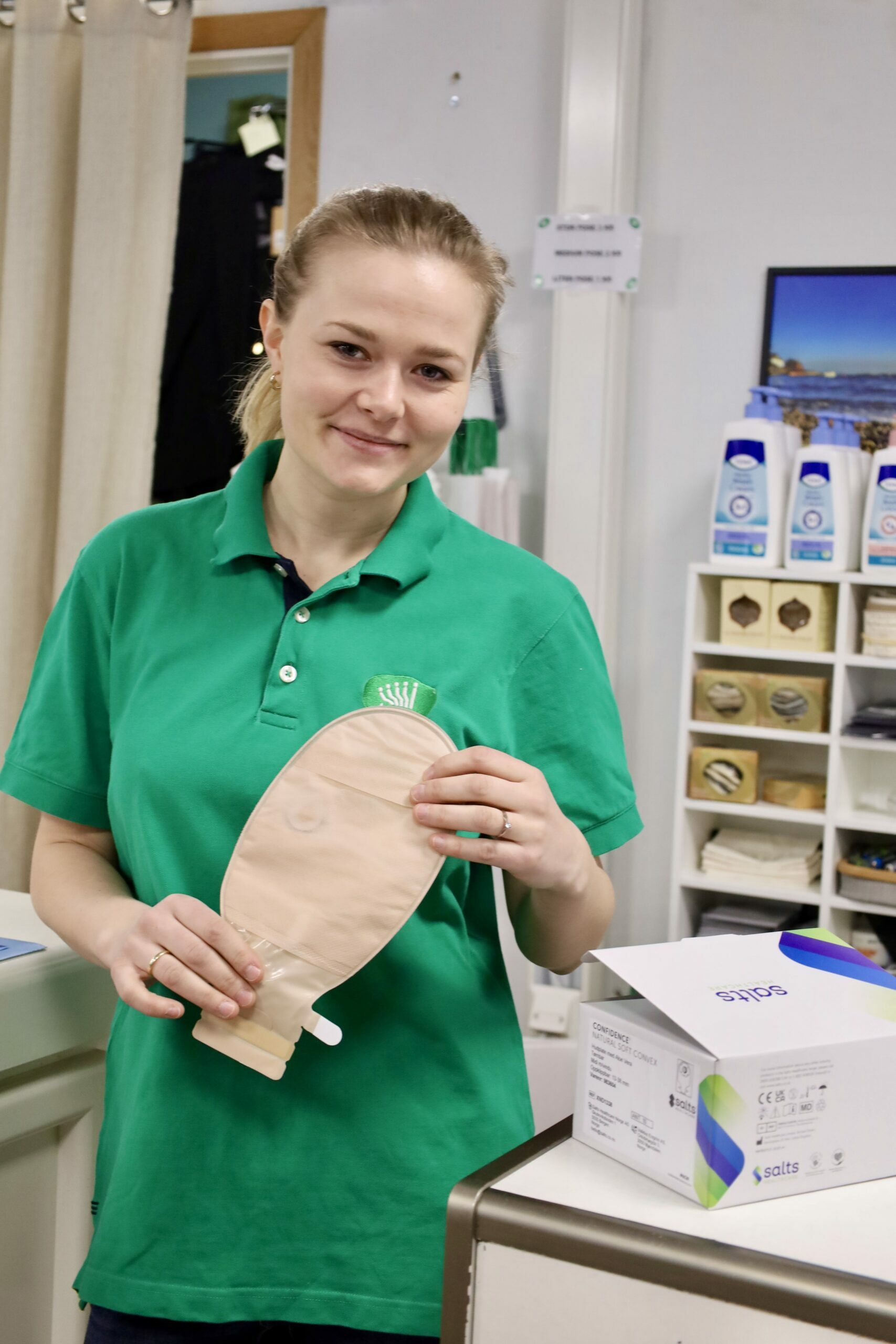 Linn holder stomipose