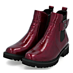 Remonte Skolett Lakk Burgunderrød