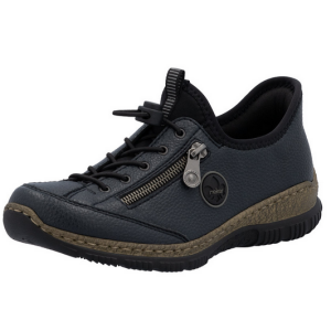 Rieker Ready2Go Dame Sneakers Blå