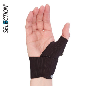 SELECTION THUMB ORTHOSIS SOFT SVART
