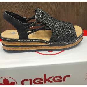 Rieker Sandal Svart