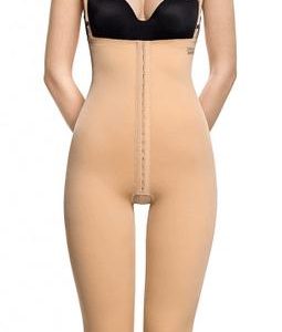 VOE Body med rygg - u/knee lengde Sort (3009-2)