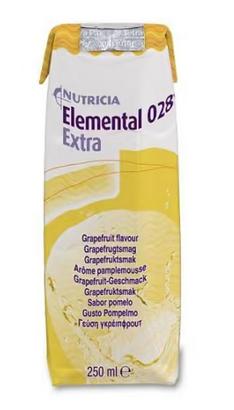 ELEMENTAL 028 EXTRA FLYTENDE GRAPEFRUKT 18X250ML