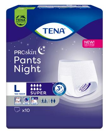 TENA Pants Super Night L 100-135cm