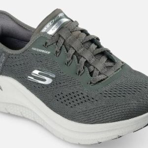 Skechers Slip ins Oliven Arch Fit Waterproof