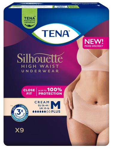 TENA Silhouette Pants Plus høyt liv Cream M