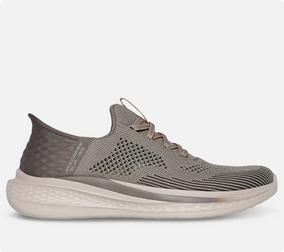 Skechers slip ins Khaki til herre
