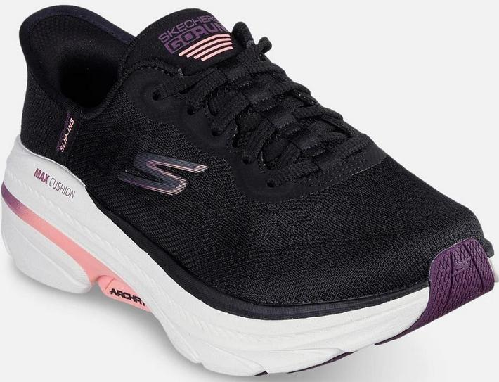 Skechers Max Cushioning Arch Fit 2.0 Svart/Rosa