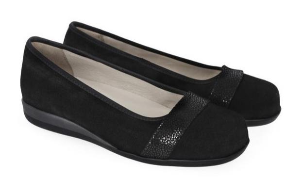 KLAVENESS Svart Ballerina Anita Shoe