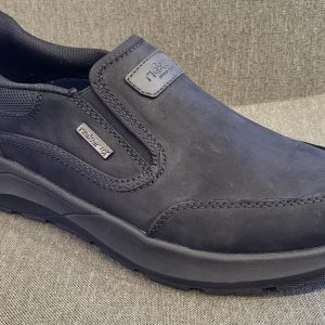 Rieker Herresko Semsket skinn svart RiekerTEX
