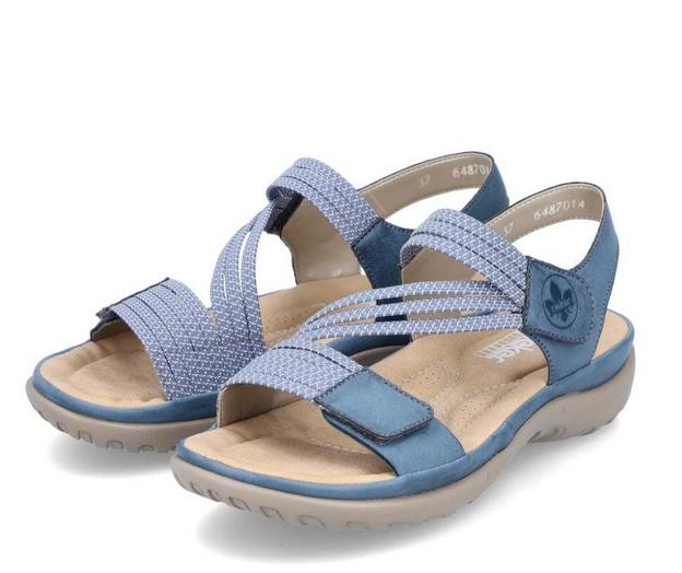 Rieker Blå Sandaler