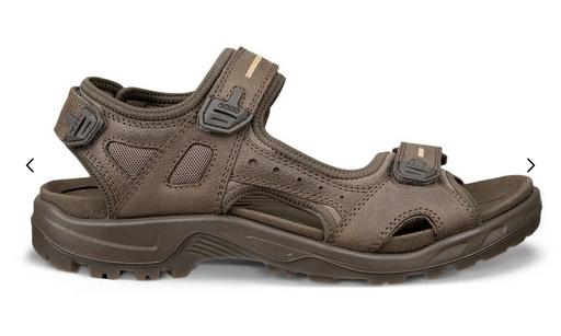 Ecco Herresandal Dark Clay
