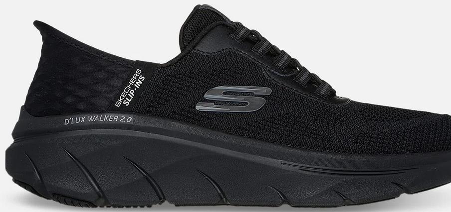 Skechers D'LUX Walker 2.0 Rezinate Sort