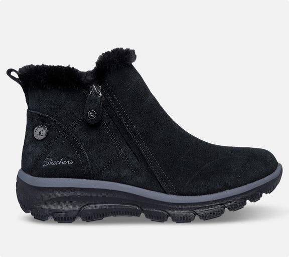 Skechers Easy Going High Zip 2 Svart
