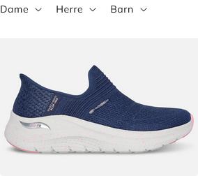 Skechers Arch Fit 2.0 Right as rain Vanntett Blå Slip-Ins