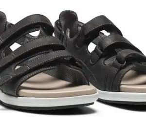 New Feet Sandal 3 remmer Svart