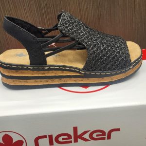 Rieker Sandal Svart
