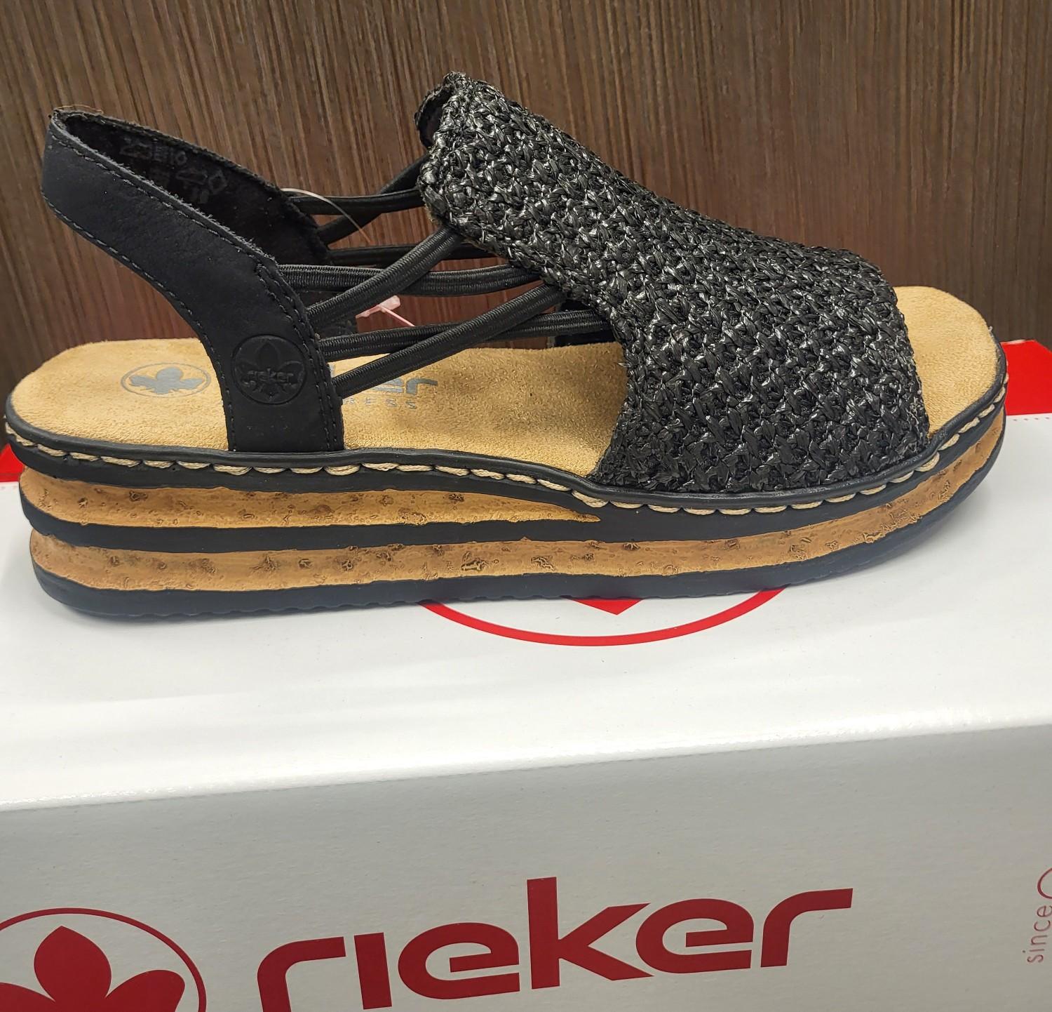 Rieker Sandal Svart