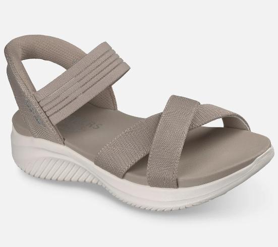 Skechers Sandal Ultra Flex 3.0 Never Better Taupe