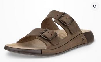 ECCO Cozmo Dame Sandal To Stropper Nubuk