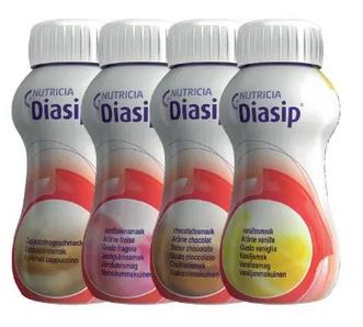 NUTRICIA DIASIP JORDBÆR 4 STK